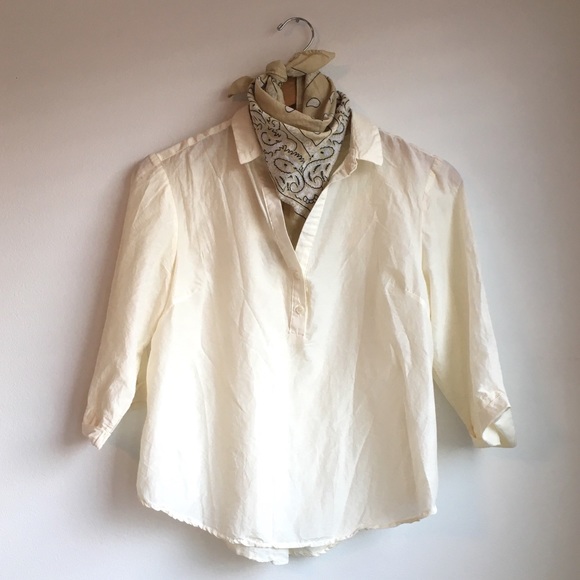 Pure Silk Airy Utility Shirt - Picture 1 of 5